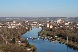 Sens, Yonne, panorama